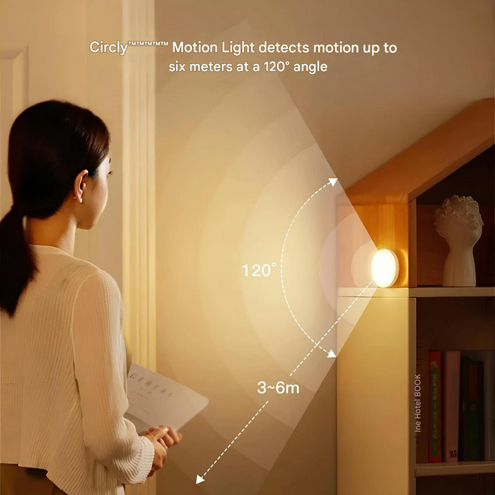 Wireless Motion Sensor Lamp - LumaLight-2-USB-Warm Wit-The Livary