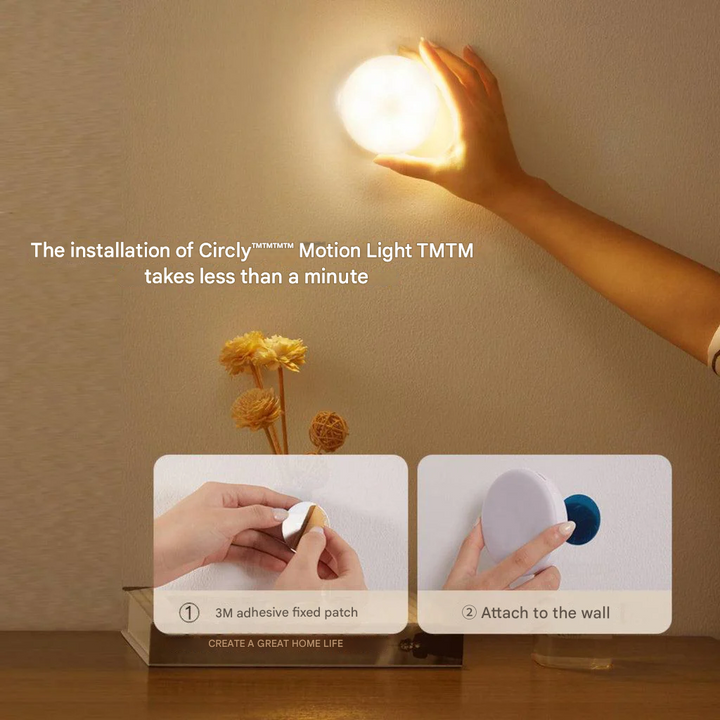 Wireless Motion Sensor Lamp - LumaLight-2-USB-Warm Wit-The Livary