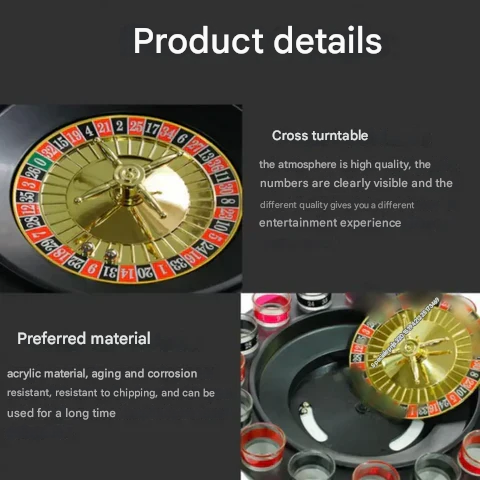 Drink Roulette Game Set – SpinShot-The Livary