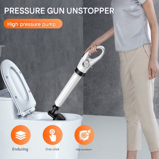 Air Pressure Unblocker (Adjustable 1–8 bar) - BlastAir-The Livary