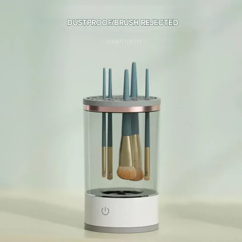 Automatic Makeup Brush Cleaner – Brusha-The Livary