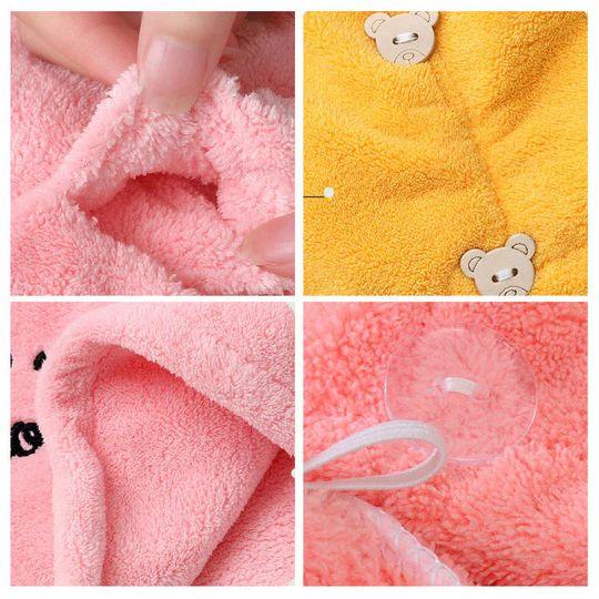 Microfiber Hair Towel - HairDry Pro-Dark blue-The Livary