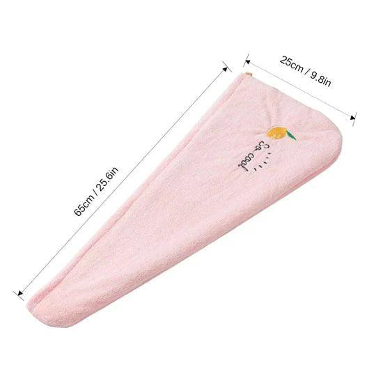 Microfiber Hair Towel - HairDry Pro-Dark blue-The Livary