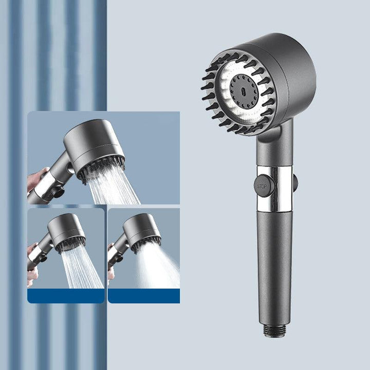 Luxury Shower Head with Jetstream Technology - Aeris-Shower head + 1.5 m hose-1-The Livary