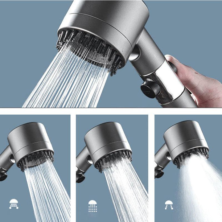 Luxury Shower Head with Jetstream Technology - Aeris-Shower head + 1.5 m hose-1-The Livary
