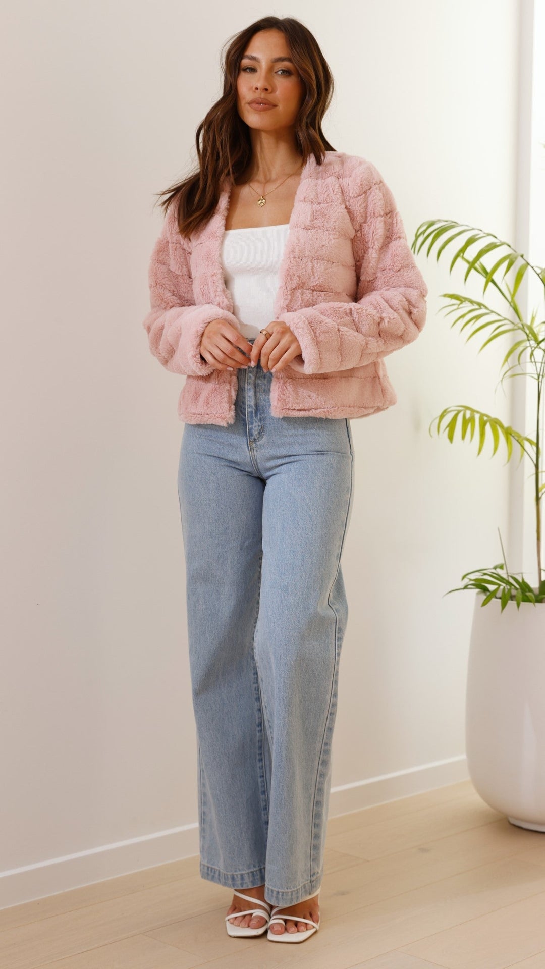 Luxury Ladies Crop Jacket - Veloura-White-XS-The Livary