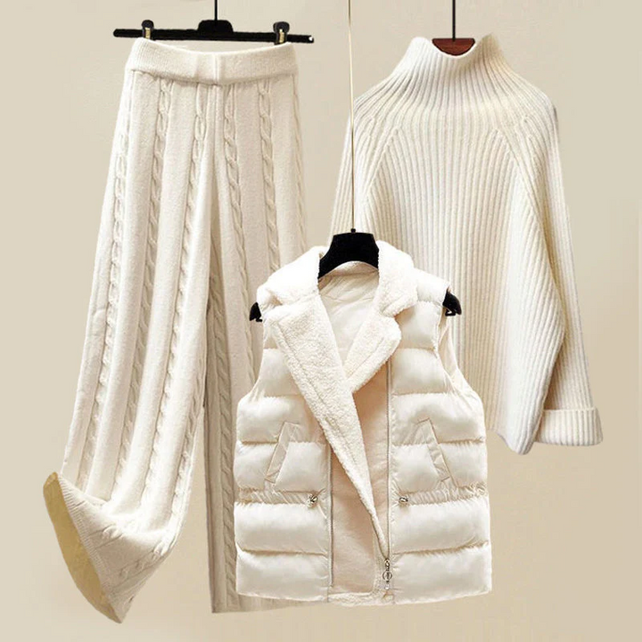 Stylish Knitted Clothing Set - Sofie-Complete set-S-The Livary