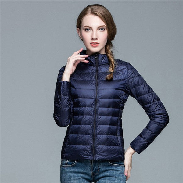 Urban Chic Lightweight Down Jacket - Diana-Black-S-The Livary