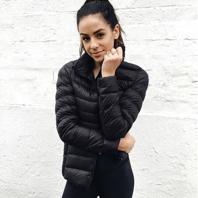 Urban Chic Lightweight Down Jacket - Diana-Black-S-The Livary