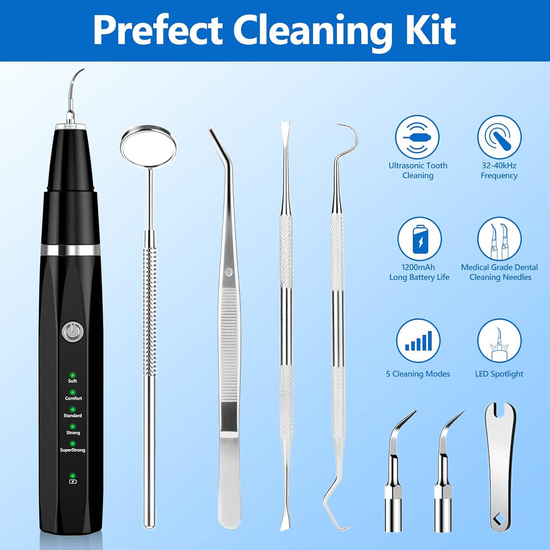 Ultrasonic Tooth Cleaning Set for Pets - BuddyCare-The Livary