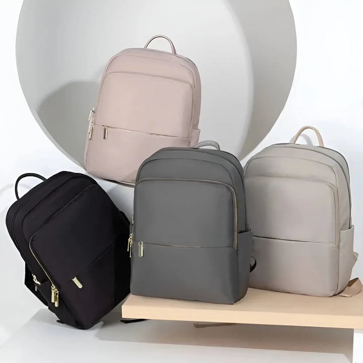 Trendy Multifunctional Ladies' Backpack - Sophia-Black-The Livary