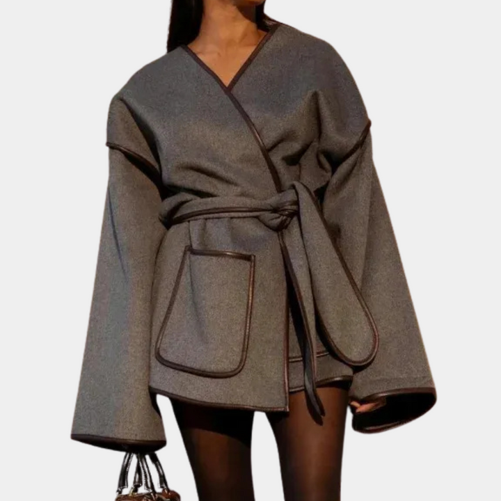 Classic Winter Coat for Women - Lucienne-XS-The Livary