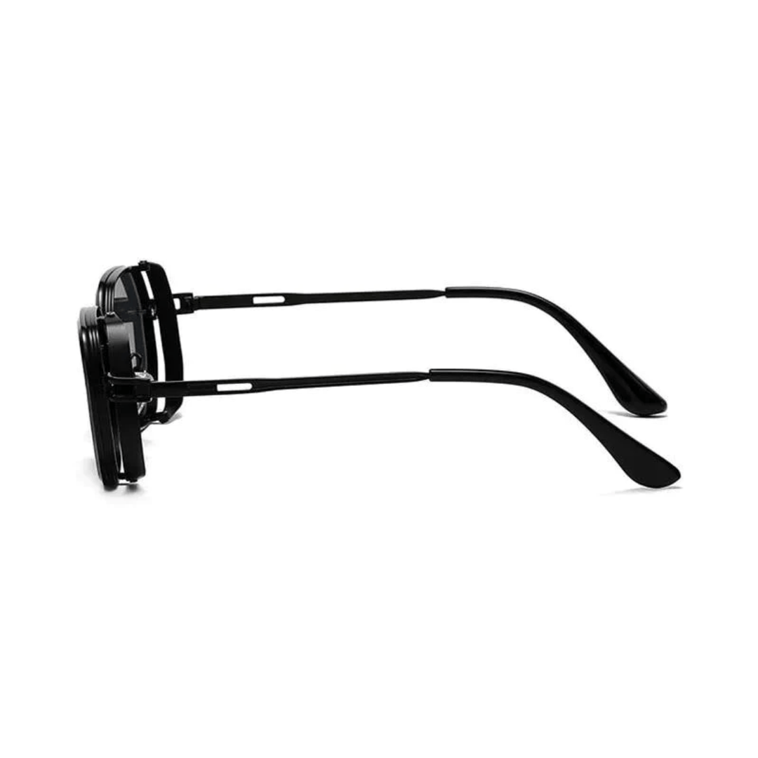 Premium men's sunglasses with an elegant frame – UrbanValence-Black-The Livary