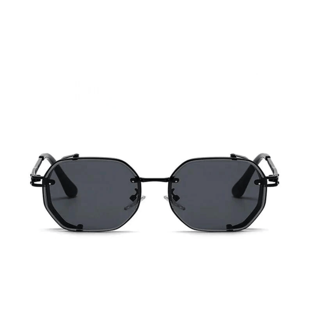 Premium men's sunglasses with an elegant frame – UrbanValence-Black-The Livary