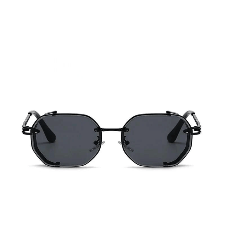 Premium men's sunglasses with an elegant frame – UrbanValence-Black-The Livary