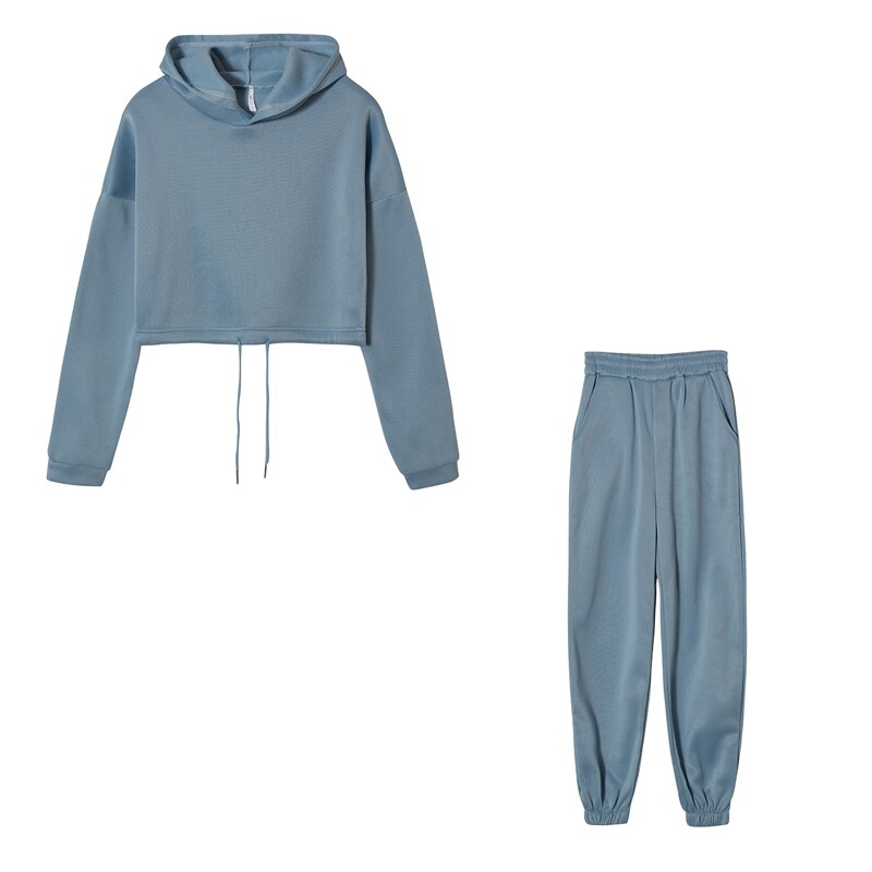Comfortable Ladies Training Suit - Serena-Blue-S-The Livary