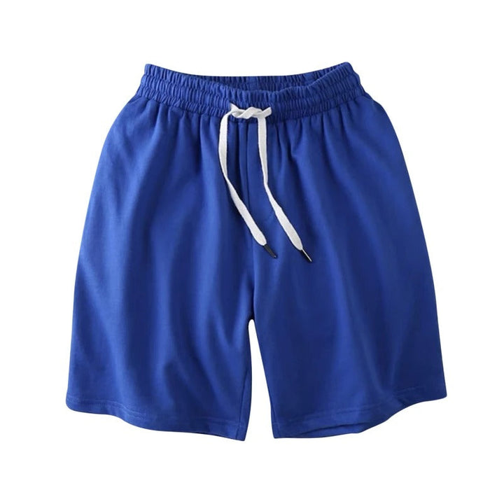 Breathable & lightweight men's leisure shorts for sports & everyday wear – Kiano-Blue-L-The Livary