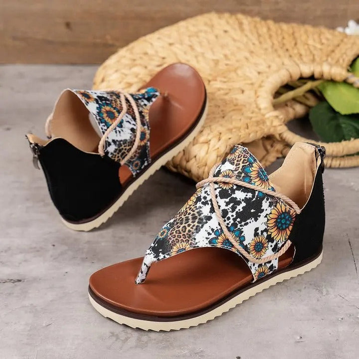 Trendy orthopedic sandals for women - ComfortWalk 120-White-3.5-The Livary