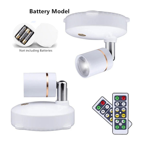 Wireless Mood Spot with Remote Control - LumaRay-The Livary