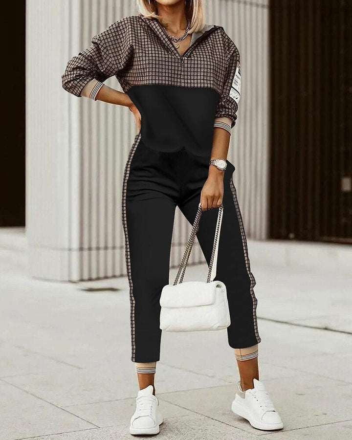 Premium Women's Tracksuit – Elodie-Black-S-The Livary