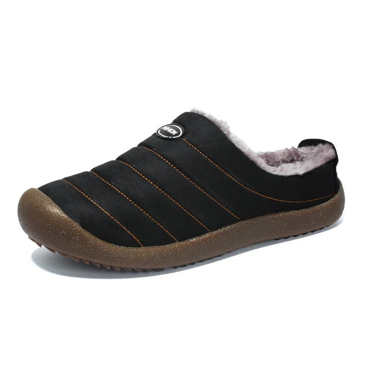 Warm Lined Men's Slippers - Lars