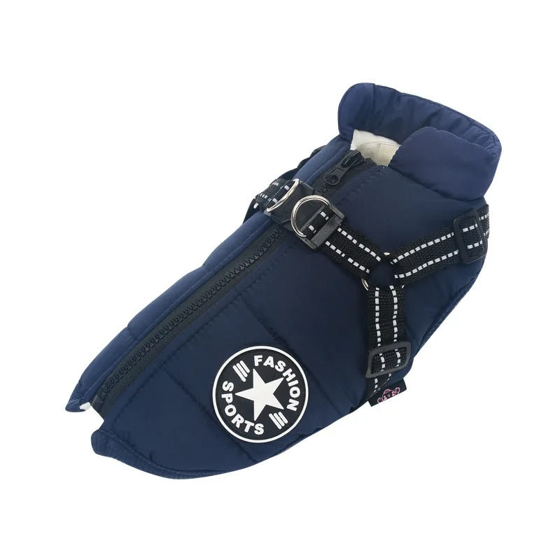 Waterproof Dog Jacket - RainRover-Dark blue-S-The Livary