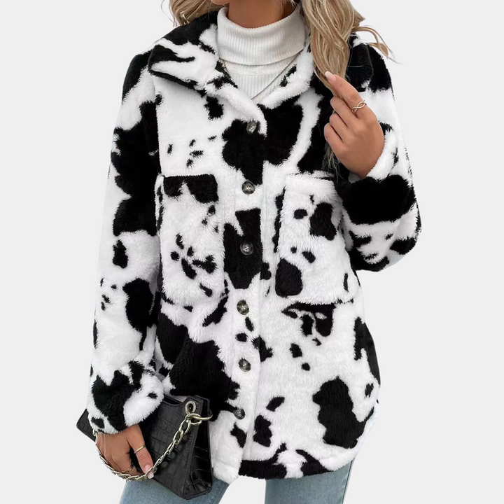 Warm Winter Coat for Women - Elowen-Black-XS-The Livary