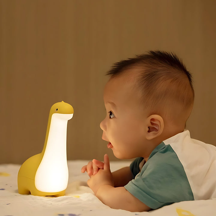 LED Dinosaur Night Lamp for Soothing Nights - RexGlow-Green-The Livary
