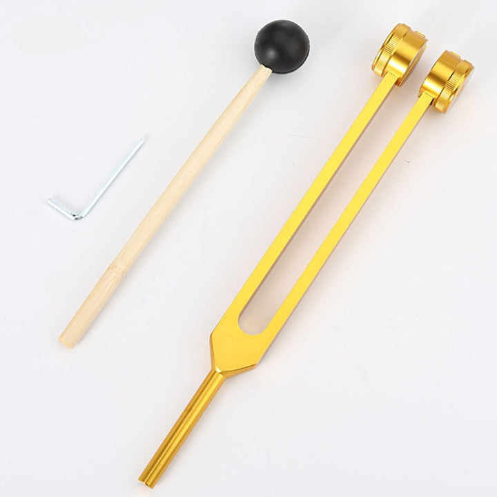 Sound Therapy for Inner Peace - TranquilTone Tuning Forks-Golden gear head (8.46 in)-The Livary