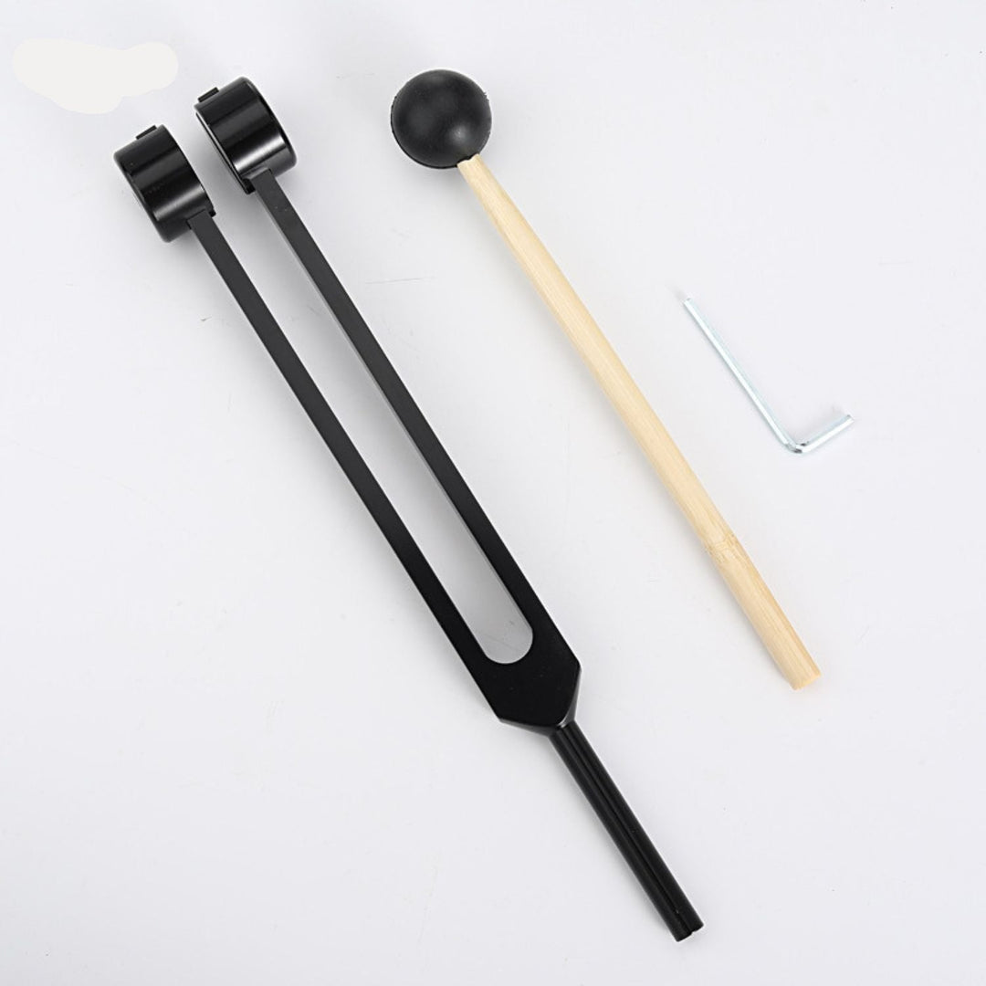 Sound Therapy for Inner Peace - TranquilTone Tuning Forks-Golden round bowl (9.65 in)-The Livary