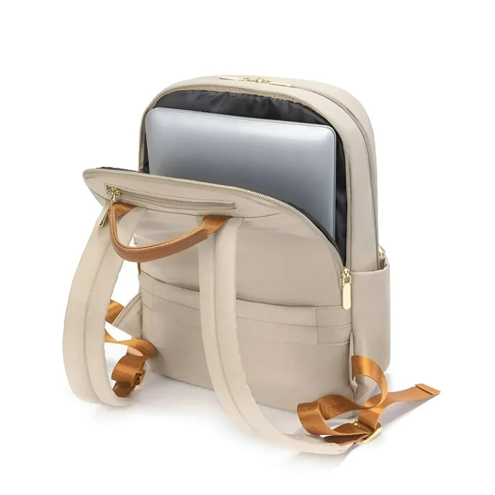 Trendy Multifunctional Ladies' Backpack - Sophia-Grey-The Livary