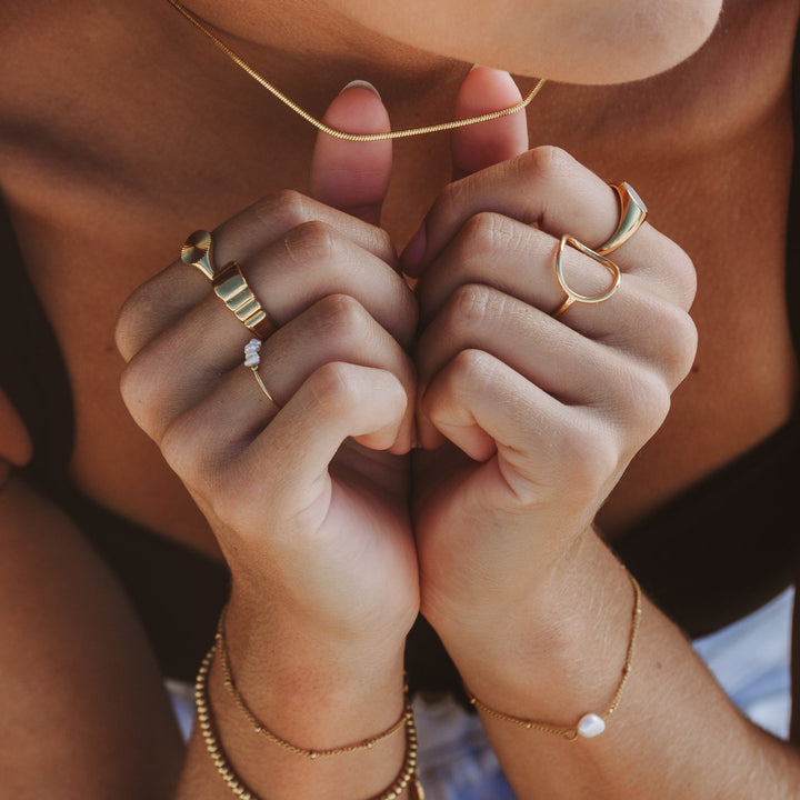 Oval Ring - Noa-5-Gold-The Livary