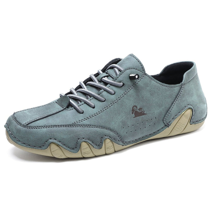 Unisex Leather Barefoot Shoes – BareMotion-Green-4-The Livary