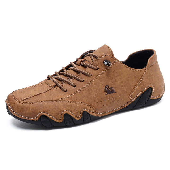 Unisex Leather Barefoot Shoes – BareMotion-Brown-4-The Livary