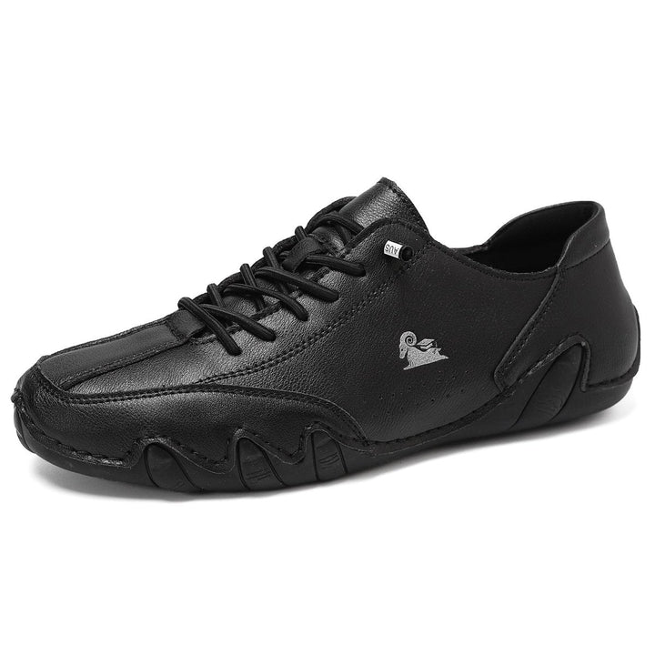 Unisex Leather Barefoot Shoes – BareMotion-Black-4-The Livary