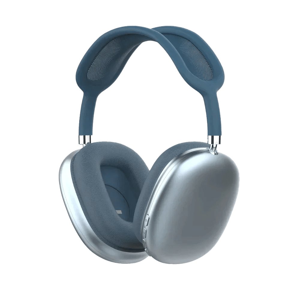 Wireless Noise-Cancelling Headset – SonicWave-Blue-State of Style