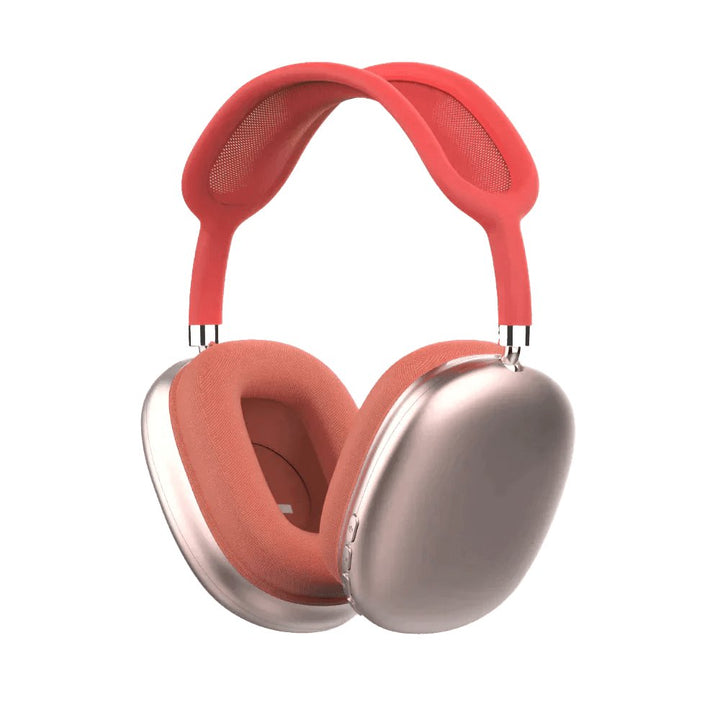 Wireless Noise-Cancelling Headset – SonicWave-Red-State of Style