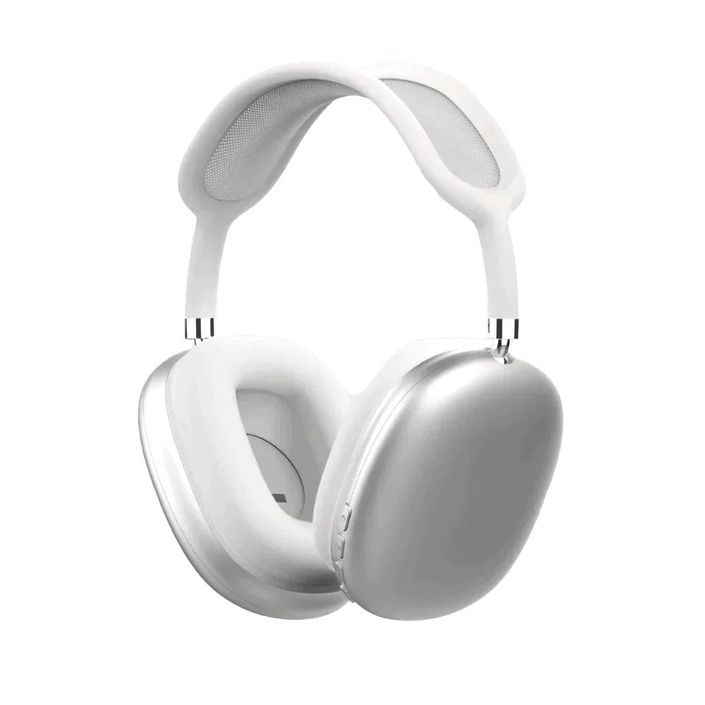 Wireless Noise-Cancelling Headset – SonicWave-White-State of Style