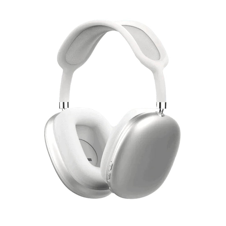 Wireless Noise-Cancelling Headset – SonicWave-White-State of Style