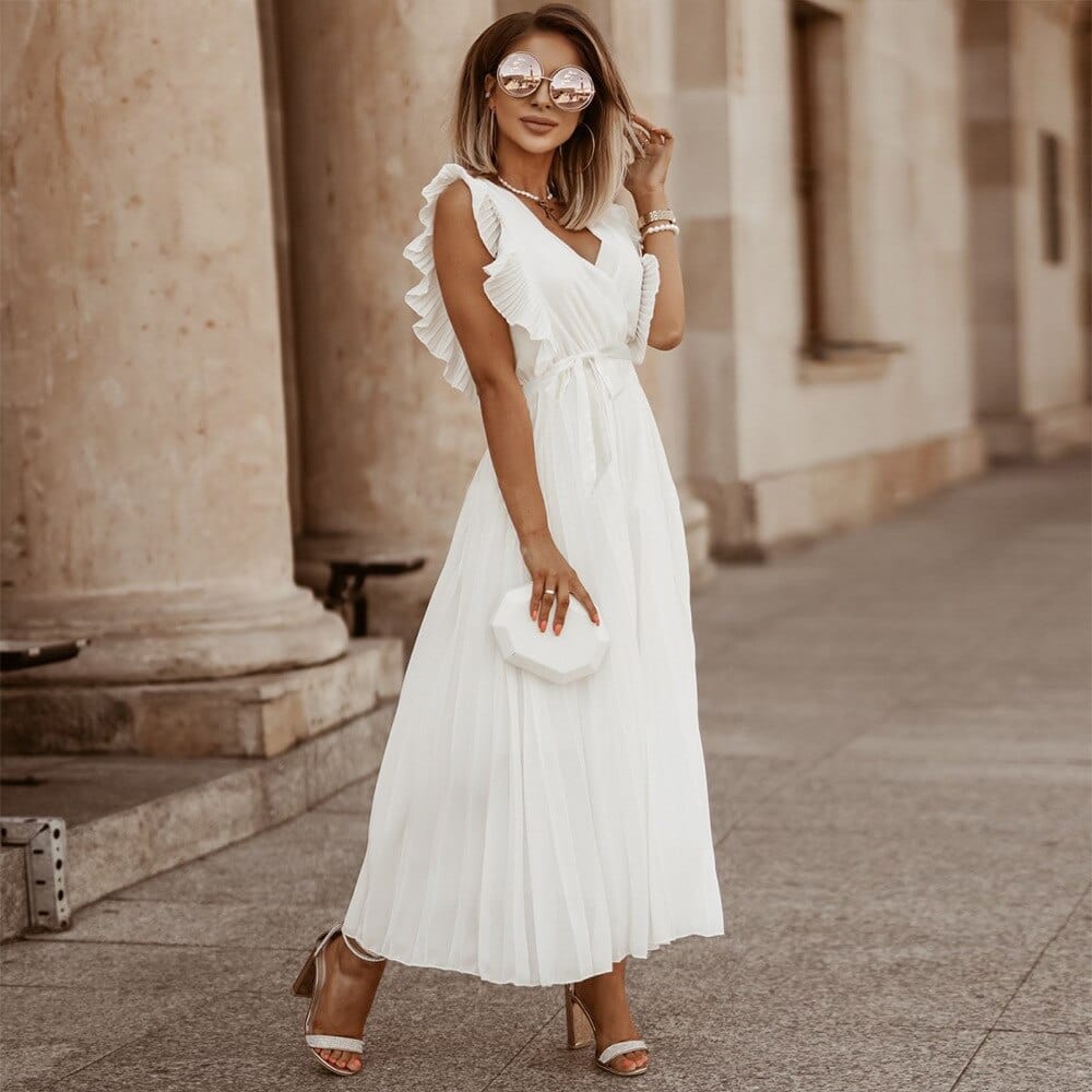 Bohemian Party Dress - Juno-XS-The Livary