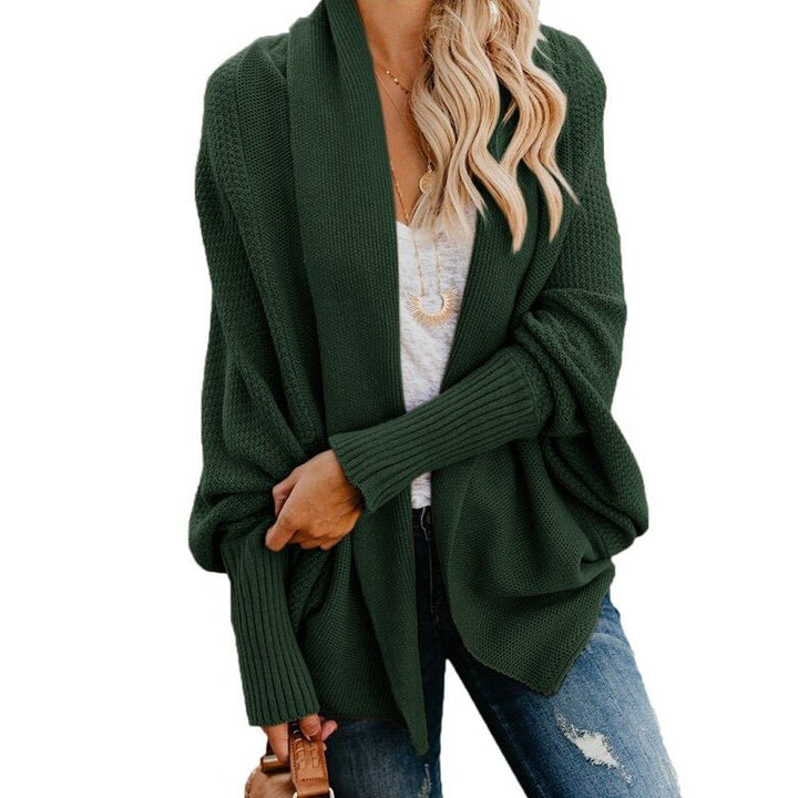 Comfortable and Stylish Women's Cardigan - Livia-Turquoise-One Size-The Livary
