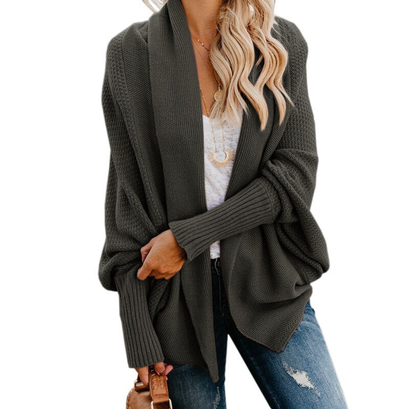Comfortable and Stylish Women's Cardigan - Livia-Green-One Size-The Livary