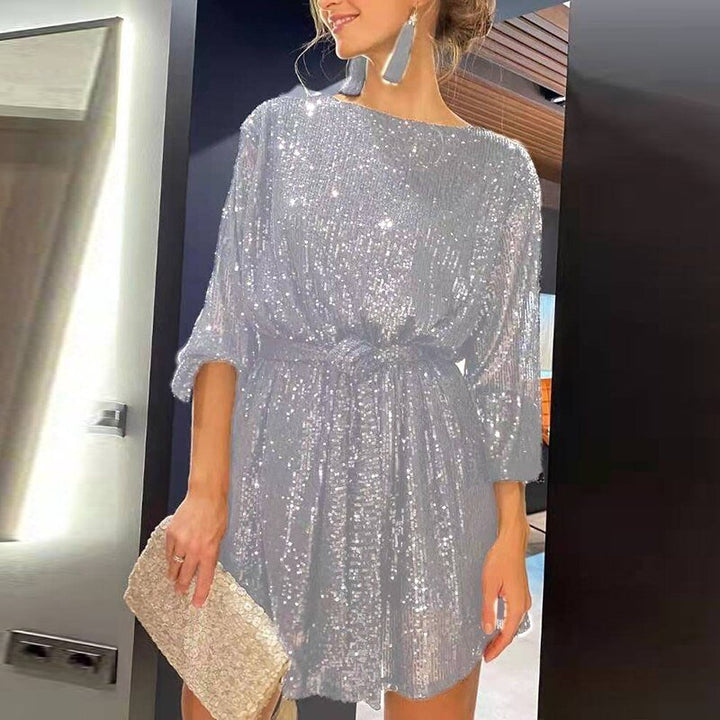 Playful Party Dress with Loose Fit - Clara
