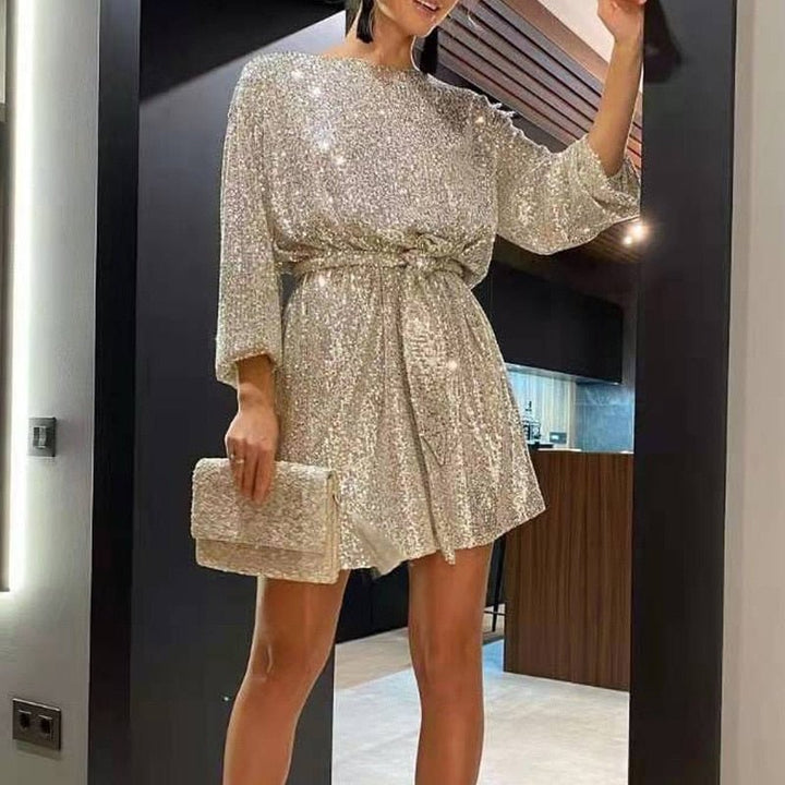 Playful Party Dress with Loose Fit - Clara