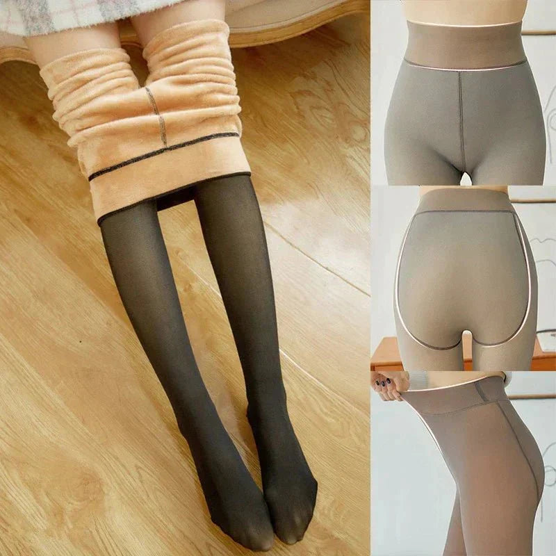 Winter Legging - Lupine-Black Tights-The Livary