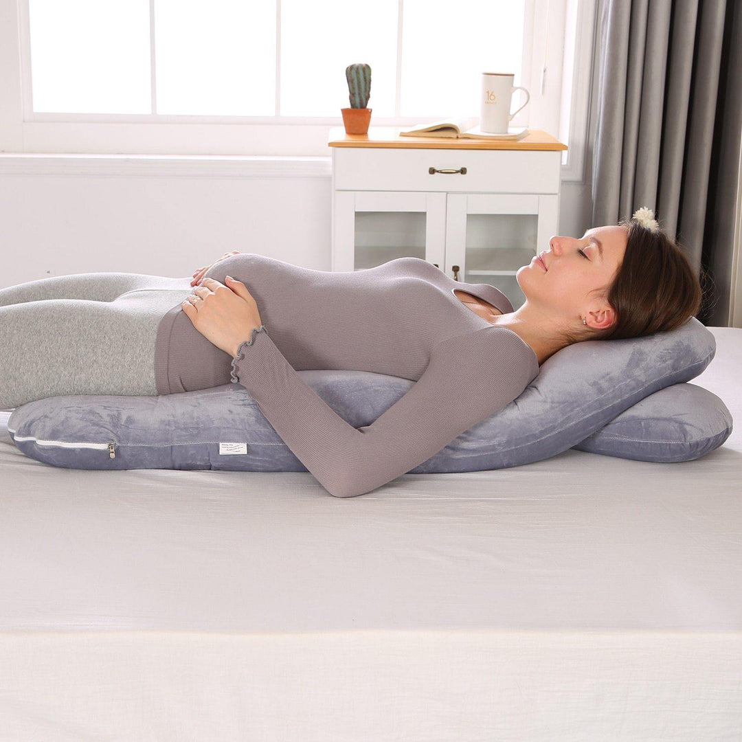 Pregnancy pillow - MammaNest-Dark grey-The Livary