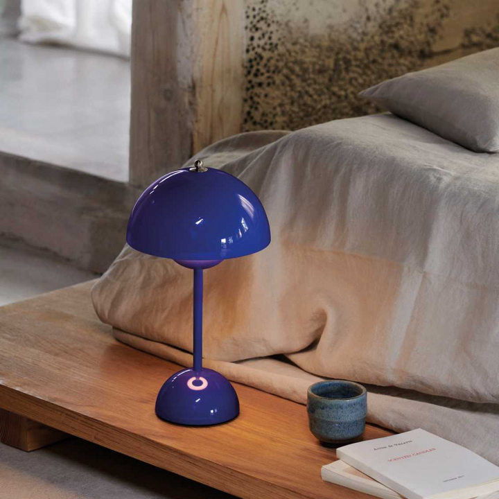 LED Table Lamp - MoonGlow-Blue-The Livary