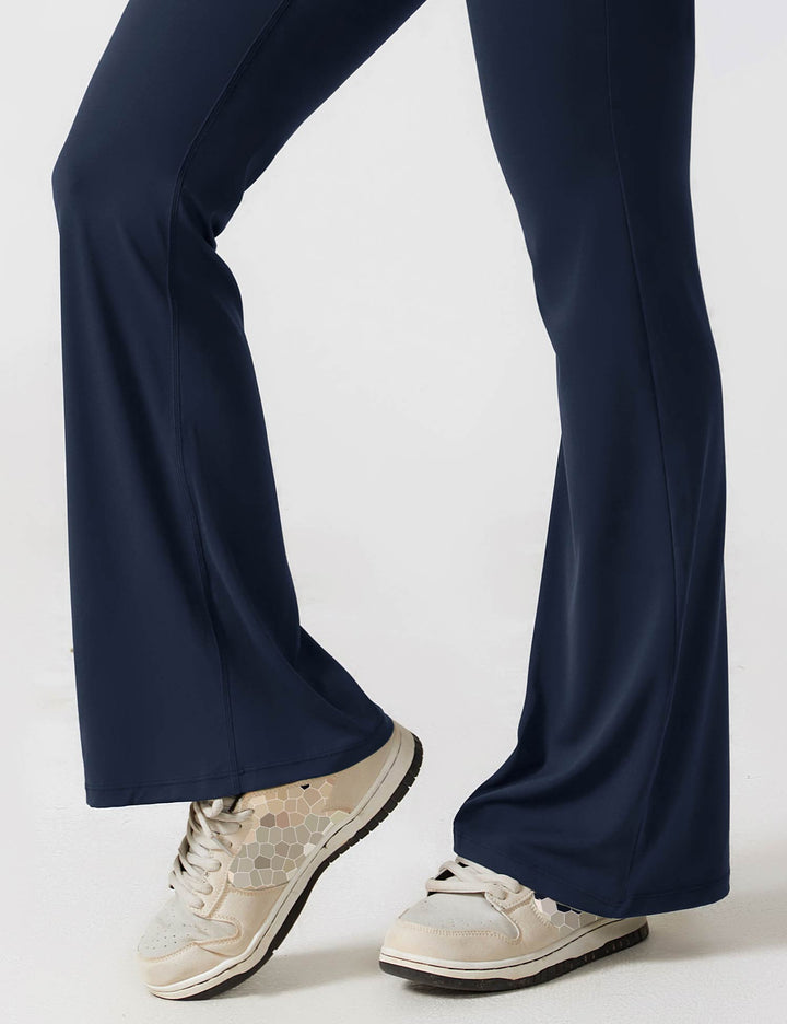 Backless jumpsuit with flared trousers – Liv-Dark blue-S-The Livary