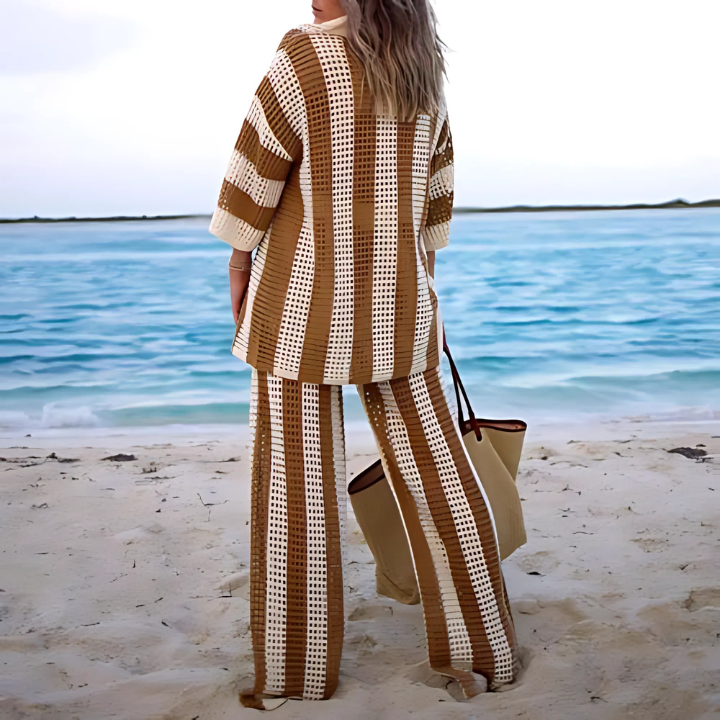 Boho Beach Set for Women – Salina-White-S-The Livary