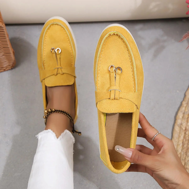 Comfort Loafers - Avery-Yellow-3.5-The Livary
